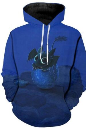 Movie How To Train Your Dragon Hoodies - Anime Sweatshirts 3D Print Pullovers