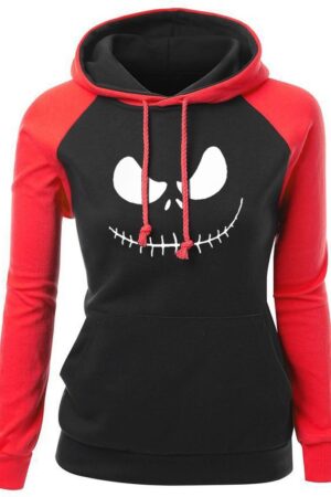 Nightmare Before Christmas Hoodies - Nightmare Before Christmas Series Women Hoodie Super Cute Fleece Hoodie
