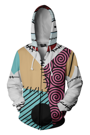 Nightmare Before Christmas Sally Hoodies - Nightmare Before Christmas Hoodies - Sally Couple Zip Up Hoodie