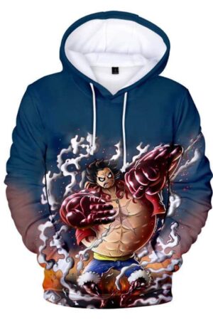 One Piece 3D Hoodies Sweatshirts - Men/Boys Kids Pullover
