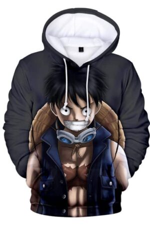 One Piece 3D Print Hoodies - Anime Casual Sweatshirts