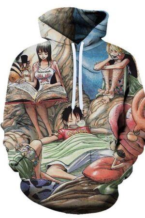 One Piece 3D Print Hoodies - Anime Sweatshirts Pullovers