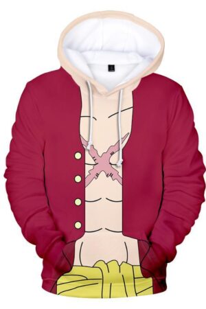 One Piece 3D Printed Hoody Sweatshirt - Anime Hoodie Pullover