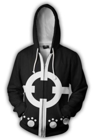 One Piece Shichibukai Kuma Hoodies - Zip Up 3D Hoodie