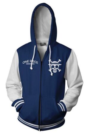 One Piece Strawhat Hoodies - Yellow Zip Up Hoodie