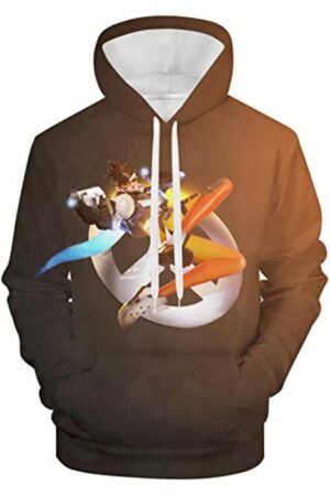 Overwatch Hoodie - 3D Print Hooded Pullover Sweatshirt