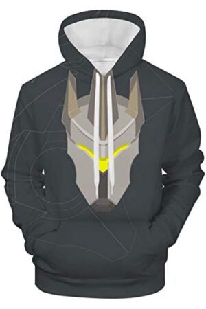 Overwatch Hoodie - Reinhardt 3D Print Hooded Pullover Sweatshirt