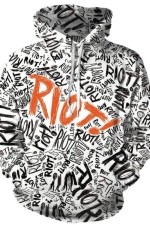 Paramore Hoodies - Pullover White Hoodie