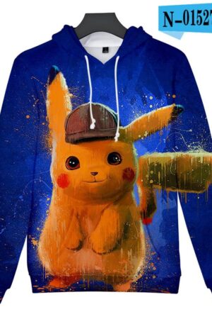 Pokemon 3D Print Design Hoodies - Anime Hooded Sweatshirts