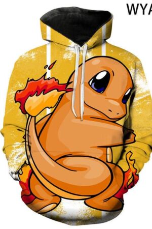 Pokemon 3D Printed Hoodies Sweatshirts Pullover