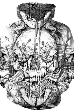 Rammstein Hoodies - Pullover White Hoodie