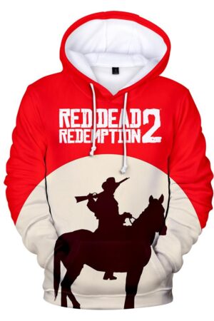 Red Dead Redemption 2 Hoodies - Red Dead Redemption 2 Arthur Morgan Super Cool 3D Hoodie