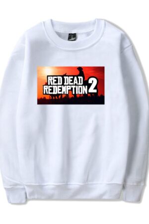 Red Dead Redemption 2 Sweatshirts - Solid Color Red Dead Redemption 2 LOGO Icon Sweatshirt