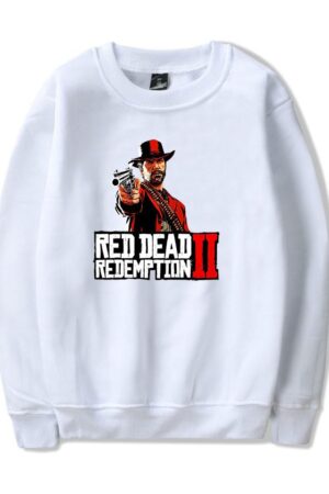 Red Dead Redemption 2 Sweatshirts - Solid Color Red Dead Redemption Super Cool Sweatshirt