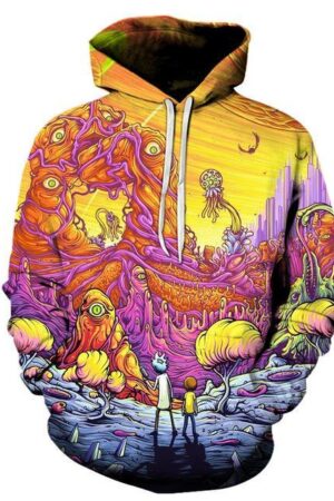 Rick and Morty 3D Hoodies Sweatshirts