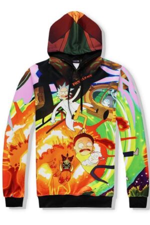Rick and Morty 3D Print Tracksuits Hoodies Pants