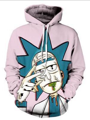 Rick and Morty 3D Print Unisex Sweatshirt Hoodie