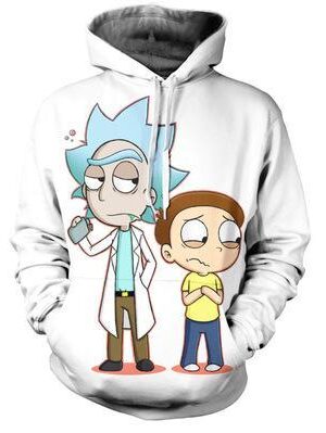 Rick and Morty 3D Print Unisex Sweatshirt Hoodie