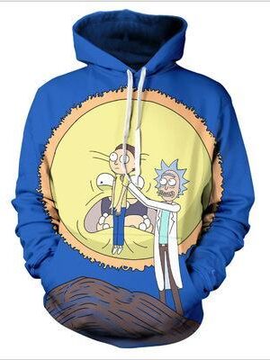 Rick and Morty Hoodie 3D Print Unisex Sweatshirt