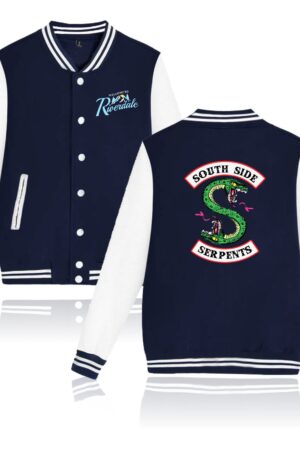 Riverdale Baseball Jackets - Riverdale Super Cool Logo Icon Baseball Jacket