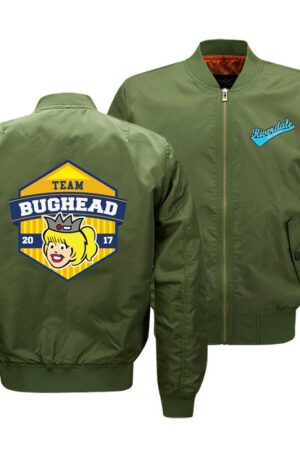 Riverdale Jackets - Solid Color Riverdale Bughead Icon Fleece Jacket