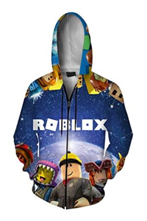 Roblox 3D Printed Hoodies - Fashion Sports Long Sleeve Sweatshirt