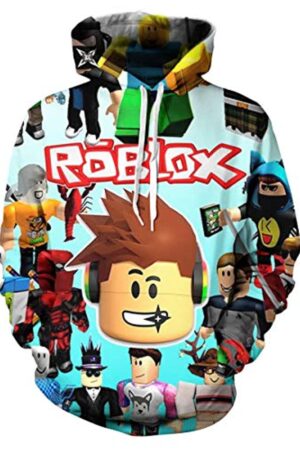 Roblox Hooded Sweatshirts Pullover Hoodie