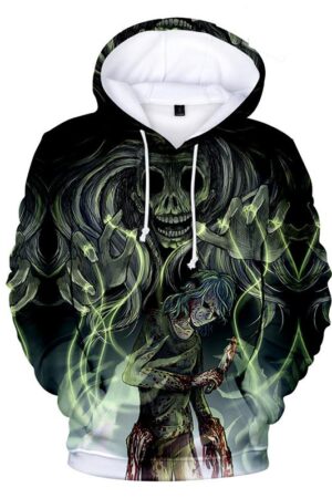 Sally Face Hoodies - Sally Face Game Terror Devil Mask Sally 3D Hoodie