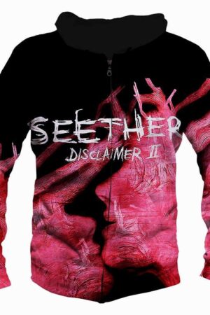 Seether Hoodies - Pullover Black Hoodie