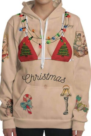 Sexy Christmas Chick Hoodie
