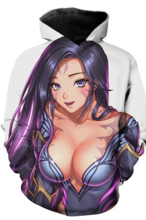 Sexy Skin Kaisa Hoodie - League of Legends Kaisa Clothes
