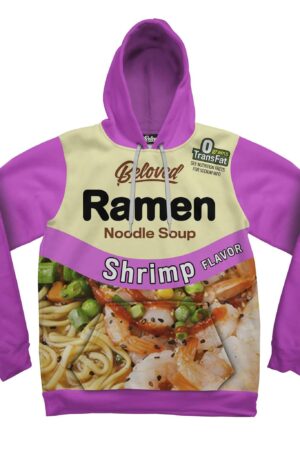 Shrimp Ramen 3D Printed Hoodie