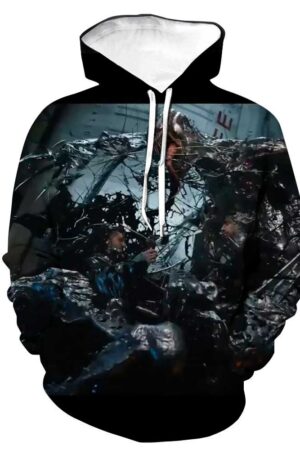 Spiderman Hoodies - American Cartoon Villain Animated Venom 3D Hoodie