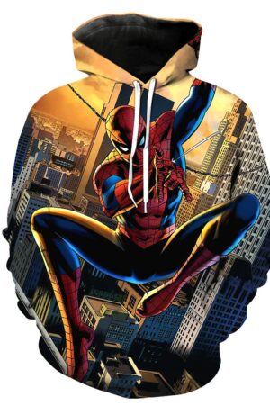 Spiderman Hoodies - Spiderman Series Super Hero save the world 3D Hoodie