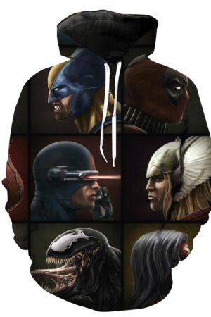Spiderman Hoodies - Super Hero Series Super Cool 3D Hoodie
