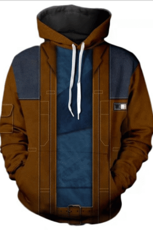 Star Wars Jedi Knight Luke Skywalker Printed Hoodie