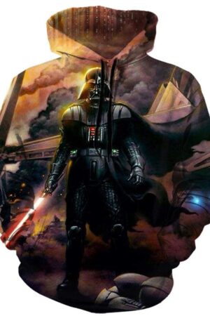 Star Wars  Laser Hoodies - Pullover Black Hoodie