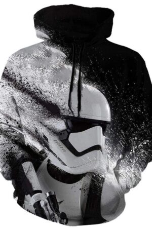 Star Wars Stormtrooper Hoodies - Pullover Black Hoodie