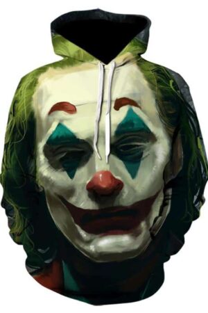 Suicide Squad Joker 3D Print Hoodies Hip Hop Pullovers