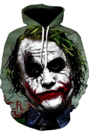 Suicide Squad Sweatshirt - Joker 3D Print Hoodies Pullovers
