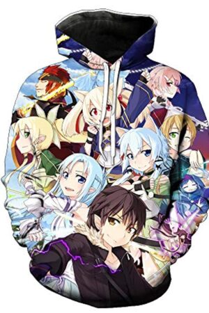 Sword Art Online Hoodie Outwear