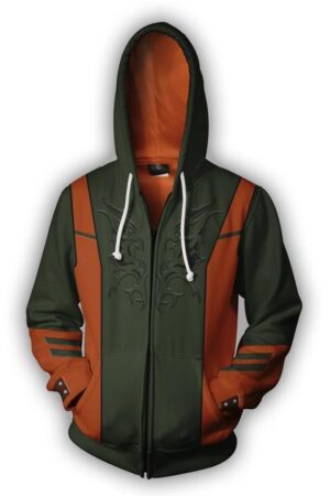 Tekken Hoodies - Zip Up Hwaorang Hoodie