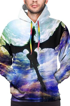 THE ELDER SCROLLS Hoodies - Sky Dragon Pullover Drawstring Hoodie with Pocket