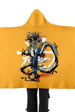 The God of High School 3D Printed Flannel Hooded Blanket
