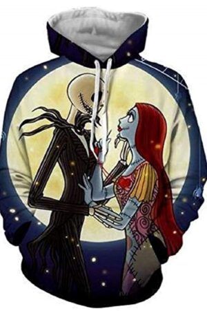 The Nightmare Before Christmas 3D Printed Hoodie
