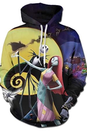 The Nightmare Before Christmas 3D Printing Hoodie Sweatshirt
