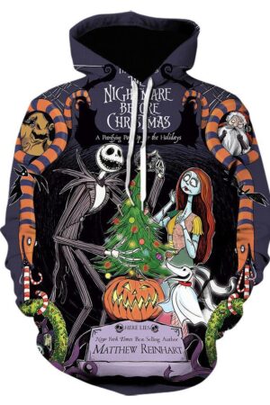 The Nightmare Before Christmas Hoodie - 3D Print Sweatshirt