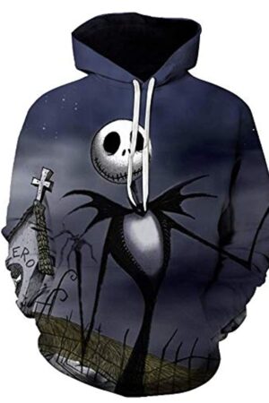 The Nightmare Before Christmas Unisex 3D Print Hoodie