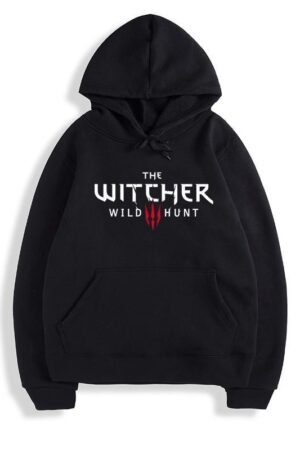 The Witcher 3 Hoodie: Black Unisex Wild Hunt Geralt Of Rivia Hoodies Sweatshirt