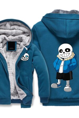 Undertale Jackets - Solid Color Undertale Game Series Character Super Cool Fleece Jacket
